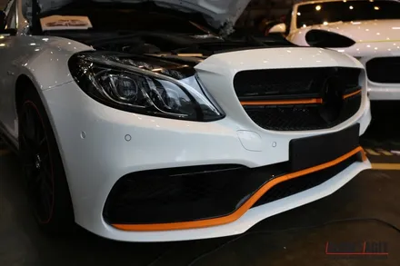 [에일리언 아지트] 메르세데스 (벤츠) AMG C63s 데칼 시공 / 성남시 분당구 운중동