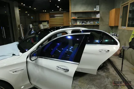 AMG C63 과 함께 하는 에일리언아지트의 클리프디자인 필름 시공 풀 패키지 / 성남시 분당구 운중동