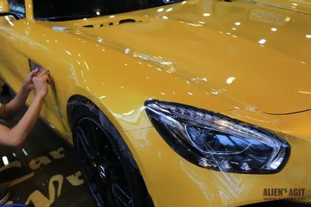 메르세데스 AMG GTs 클리프디자인 프리마X PPF + 스페셜리티 윈드쉴드 보호 필름 : 고성능 슈퍼카를 완벽하게 보호하는 방법 / 성남시 분당구 운중동