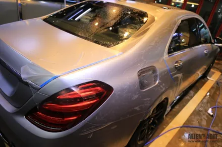 더뉴 메르세데스 AMG S63 4매틱+ 클리프디자인 무광 PPF시공 / 성남시 분당구 운중동