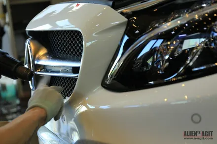 AMG C63 과 함께 하는 에일리언아지트의 클리프디자인 필름 시공 풀 패키지 / 성남시 분당구 운중동