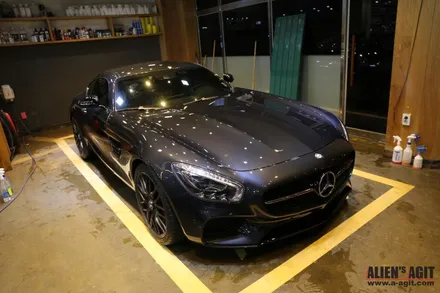 메르세데스 AMG GTs 퍼포먼스 PPF + 윈드쉴드 시공하기 / 성남시 분당구 운중동