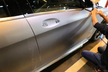 더뉴 메르세데스 AMG S63 4매틱+ 클리프디자인 무광 PPF시공 / 성남시 분당구 운중동