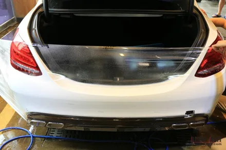 AMG C63 과 함께 하는 에일리언아지트의 클리프디자인 필름 시공 풀 패키지 / 성남시 분당구 운중동