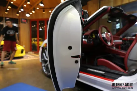 [에일리언아지트] 포르쉐 911 카레라 카브리올레 풀랩핑 그리고 GT3! / 성남시 분당구 운중동