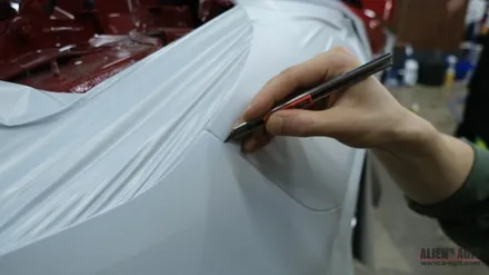 BMW의 3번째 악동 : BMW Z4 새틴 화이트 랩핑 / 성남시 분당구 운중동