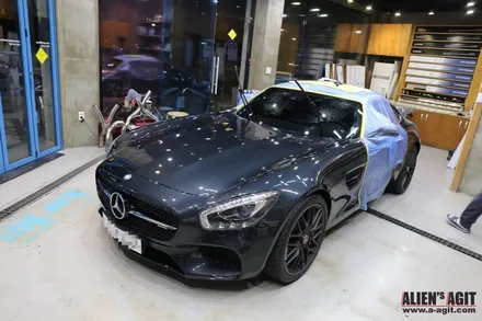 메르세데스 AMG GTs 퍼포먼스 PPF + 윈드쉴드 시공하기 / 성남시 분당구 운중동