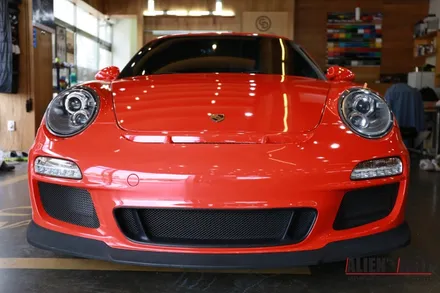포르쉐 911(997) GT3 래핑이야기(에이버리 레드) / 성남시 분당구 운중동
