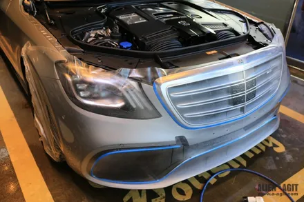 더뉴 메르세데스 AMG S63 4매틱+ 클리프디자인 무광 PPF시공 / 성남시 분당구 운중동