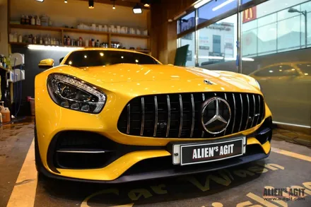 메르세데스 AMG GTs 클리프디자인 프리마X PPF + 스페셜리티 윈드쉴드 보호 필름 : 고성능 슈퍼카를 완벽하게 보호하는 방법 / 성남시 분당구 운중동