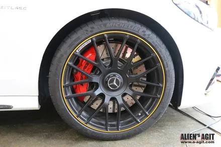 [에일리언 아지트] 메르세데스 (벤츠) AMG C63s 데칼 시공 / 성남시 분당구 운중동