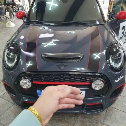 BMW 미니쿠퍼 F56 JCW 순정정품 LED 드라이빙램프 장착으로 간쥐민휘 만들어 드리고 R60 컨트리맨 후방전용 모니터 장착으로 안전하게 후진하실수 있습니다.~~~^^ / 서울 도봉구