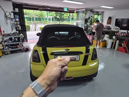 BMW 미니쿠퍼 R57 컨버터블 잘못 장착된 드라이빙램프를 모두 정상적으로 잡아드렸습니다.~~~^^ / 서울 도봉구