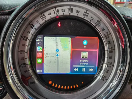BMW 미니쿠퍼 R56 순정 비부모니터 연동 아이폰 카플레이 모듈 장착으로 차량이 더욱더 편리해집니다.~~~^^ / 서울 도봉구