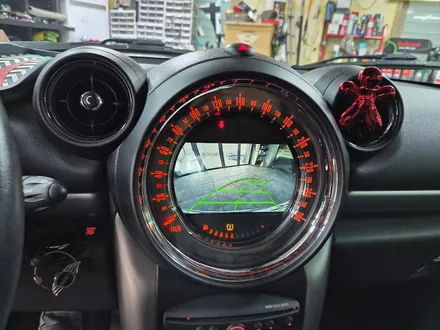 BMW 미니쿠퍼 R60 컨트리맨 순정 비부모니터 연동 후방카메라 장착으로 안전하게 후진하실수 있습니다.~~~^^ / 서울 도봉구