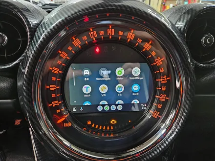 BMW 미니쿠퍼 R60 컨트리맨 순정비부 모니터 연동 안드로이드 오토 장착으로 차량이 더욱더 편리해 집니다.~~~^^ / 서울 도봉구