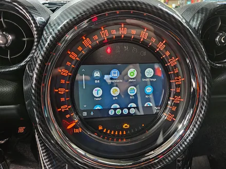 BMW 미니쿠퍼 R60 컨트리맨 순정비부 모니터 연동 안드로이드 오토 장착으로 차량이 더욱더 편리해 집니다.~~~^^ / 서울 도봉구