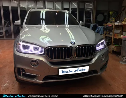 BMW X5(F15) 네비게이션은 아틀란 3D 터치 네비게이션으로 해결하세요 / 경남 창원