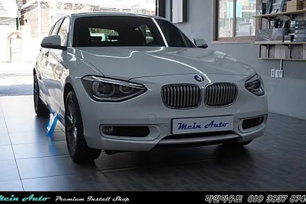 [2년 전 오늘] BMW 118d(F20) 터치 네비게이션 아이나비 큐브 HD 장착 차량용 블루투스 리시버 벨킨 에어캐스트 오토 장착