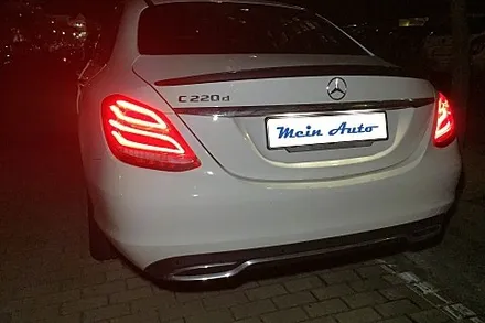 [2년 전 오늘] 벤츠 C220d(W205) 빠르고 쓰기 편한 아틀란 3D 터치 네비게이션 매립 장착