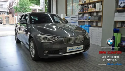 BMW 118d(F20) 아틀란 V5, HD DMB, 스마트폰 미러링까지 다되는 제이와이 커스텀 JY-Z1 프리미엄 네비게이션 장착 / 경남 창원