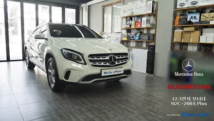 2018년 벤츠 GLA220(X156) 국산 12.3인치 모니터, 안드로이드 셋탑 M2C-200A 플러스 / 경남 창원