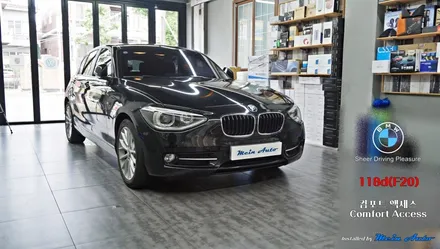 2014년 BMW 118d(F20) 터치 방식 도어 개폐 장치 컴포트 액세스 / 경남 창원