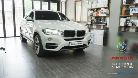 2017년 BMW X6(F16) BSA 후측방 센서와 옵틱글래스 광각 미러 / 경남 창원