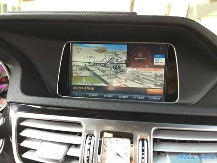 벤츠 E250 지니 3D 터치 네비게이션으로 업그레이드 / 경남 창원