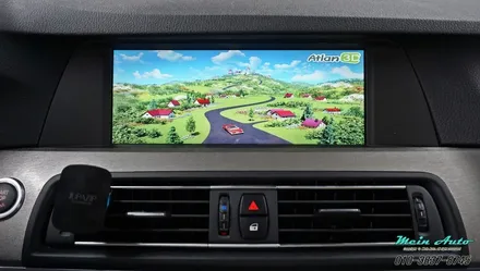2010년식 BMW 520d(F10) 아틀란 3D 터치 네비게이션 아이머큐리 CSS3 매립 / 경남 창원