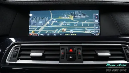 [창원 수입차 네비 매립] BMW 7시리즈 아틀란 3D 터치 네비게이션 매립 장착 / 경남 창원