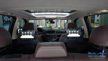 BMW X5(F15) 뒷좌석용 리어 후석 모니터 안드로이드 G7 장착 / 경남 창원