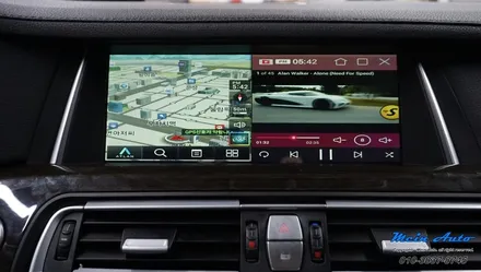 BMW 740Li(F02) 제이와이 커스텀 JY-Z1 프리미엄 아틀란 3D 내비게이션 매립 장착 / 경남 창원