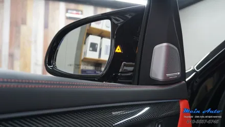 BMW X6M(F86) S-레이더 측후방 감지기 BSM 시공 / 경남 창원