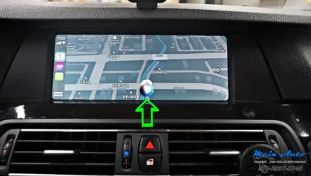 BMW 5시리즈(F10) 528i 고화질 애플 카플레이 모듈 설치 / 경남 창원