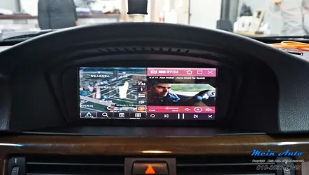 BMW 320i(E90) 아틀란 터치 네비, 순정형 후방카메라, 아이나비 Z5000 Plus / 경남 창원