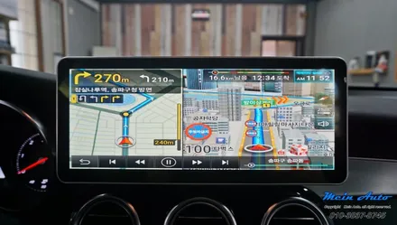 벤츠 GLC250d(X253) 국산 12.3인치 모니터, M2C-200A 플러스 / 경남 창원