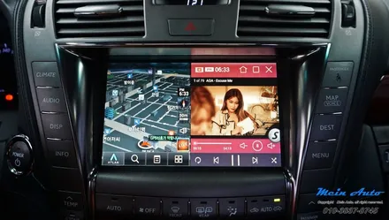 2008년 렉서스 LS600hL 아틀란 셋탑 네비게이션 JY-Z1 프리미엄 / 경남 창원