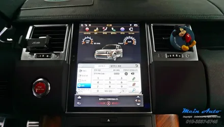2010 레인지 로버 스포츠 L320 10.4인치 테슬라 타입 안드로이드 올인원 네비게이션 / 경남 창원