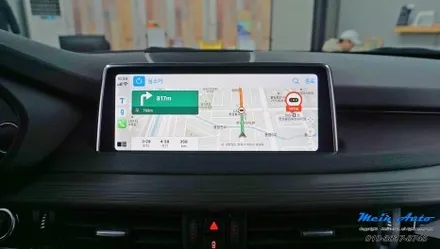 BMW X5(F15) 티맵, 카카오내비 사용 유무선 겸용 애플 카플레이 & 안드로이드 오토 설치