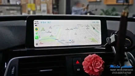 BMW 3GT(F34) 순정 애플 카플레이 활성화 코딩하고 티맵, 카카오 내비, 네이버 지도 사용 / 경남 창원