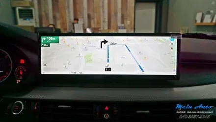 BMW X5(F15) 14.9인치 와이드 스크린 안드로이드 올인원 설치 / 경남 창원