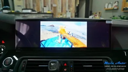 BMW 5시리즈(F10) 14.9인치 와이드 모니터 안드로이드 올인원 설치 / 경남 창원