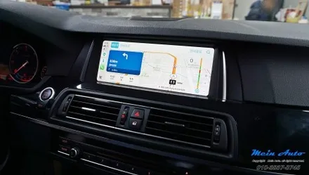 BMW 5시리즈(F10) 무선 애플 카플레이 & 안드로이드 오토 설치 / 경남 창원