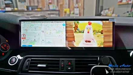 BMW 5시리즈(F10) 14.9인치 안드로이드 올인원 설치 / 경남 창원