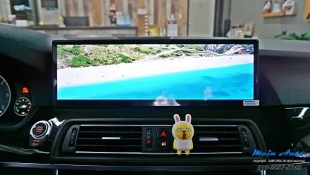 BMW 5시리즈(F10) 14.9인치 안드로이드 올인원 설치 / 경남 창원