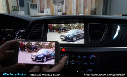 제네시스 G80 스포츠 무선 스마트폰 미러링 / 경남 창원