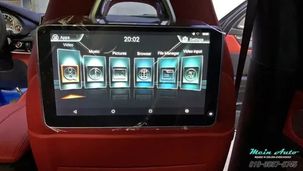 BMW X6M(F86) BMW 전용 안드로이드 후석(리어) 모니터 / 경남 창원