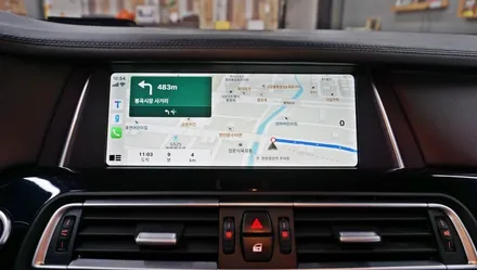 2015 BMW F01 7시리즈 유무선 애플 카플레이 & 안드로이드 오토 / 경남 창원