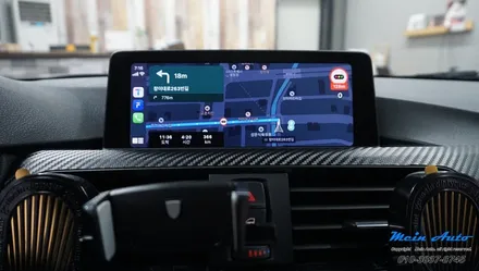 2012년 BMW F30 3시리즈 유무선 겸용 애플 카플레이 & 안드로이드 오토 / 경남 창원